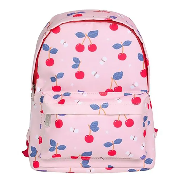 A Little Lovely Company Backpack, Small - Cherry