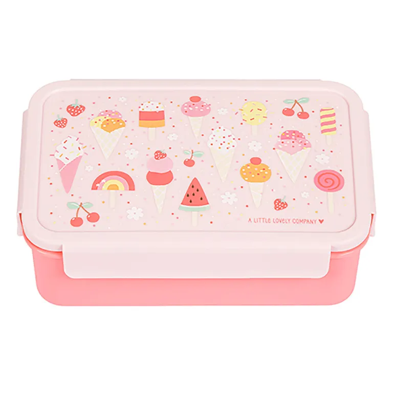 A Little Lovely Company Bento Lunchbox – Ice Cream Cones