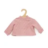 Así dukketøj til Leo og Leonora babydukke, str. 46 cm, Langærmet t-shirt - Rosa