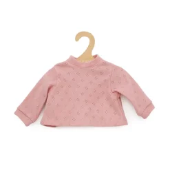 Así dukketøj til Leo og Leonora babydukke, str. 46 cm, Langærmet t-shirt - Rosa