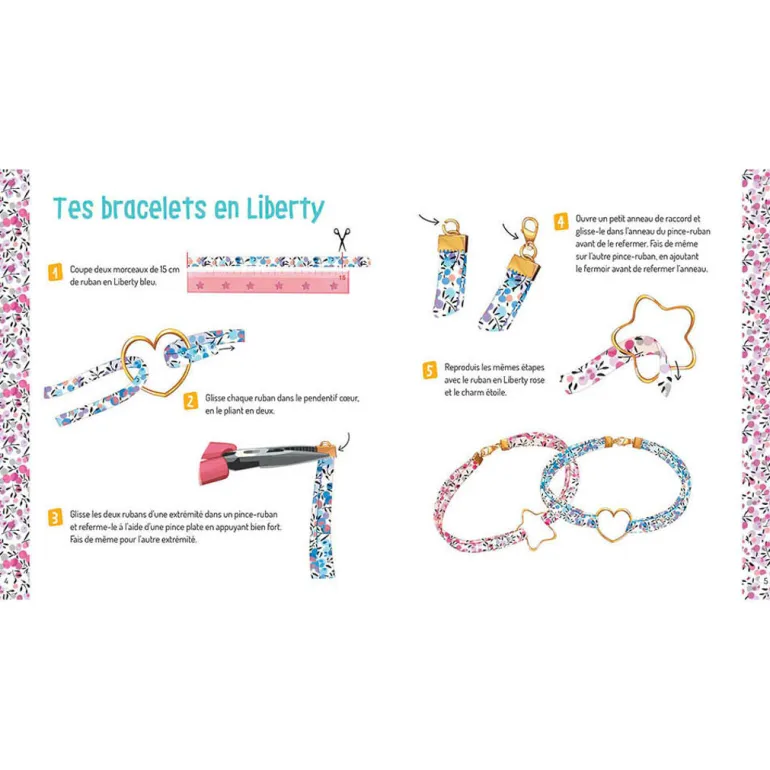 Auzou DIY Jewelry Kit, Jewellery Factory - Friendship Bracelets