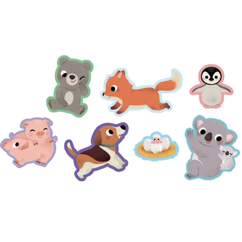 Auzou - My First Stickers: Animal Babies
