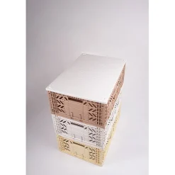 Aykasa Lid for Maxi Foldable Crate, Coconut Milk