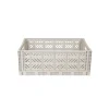 Aykasa Maxi Folding Crate, Light Grey
