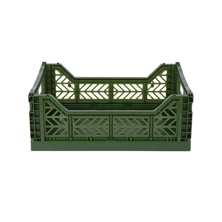 Aykasa Midi Folding Crate, Khaki