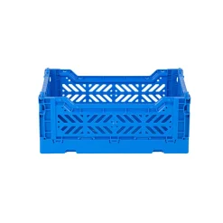 Aykasa Mini Foldable Crate, Blue