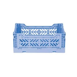Aykasa Mini Folding Crate, Baby Blue