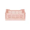 Aykasa Mini Folding Crate, Milk Tea