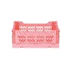 Aykasa Mini Folding Crate, Strawberry Milk