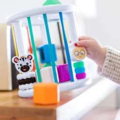 BABY Einstein Zen & Cal's Sensory Shape Sorter Box