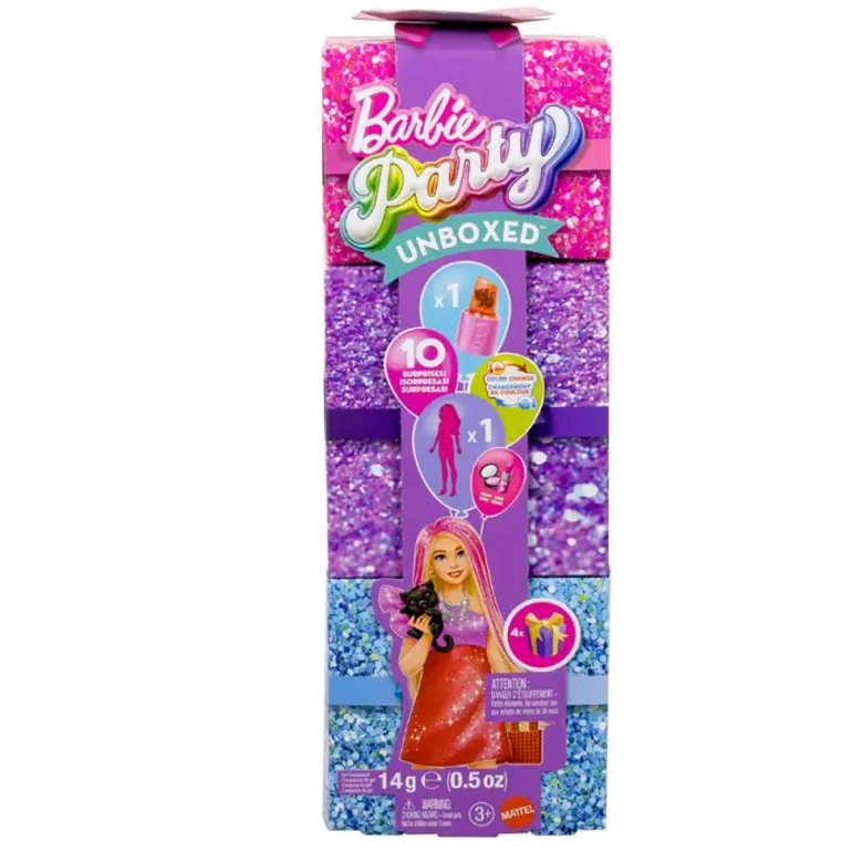 Barbie Glam Party Unboxed Red Original Dukke