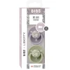 Bibs Liberty De Lux, 2-Pack, Silicone Pacifier, One-Size - Capel - Sage Mix
