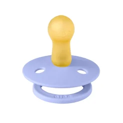 Bibs Natural Rubber Pacifier, 2-Pack, Size 2 - Moomin, Dreaming - Baby Pink Mix