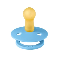 Bibs Natural Rubber Pacifier, 2-Pack, Size 2 - Moomin, Good Night - Breeze Mix