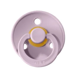 Bibs Natural Rubber Pacifier, Size 2 - Dusky Lilac