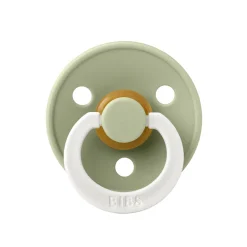 Bibs Pacifier in Natural Rubber, Size 2 – Sage GLOW