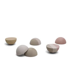 bObles Tumbling Stones, Set of 6 - Rose