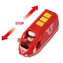Brio Rechargeable Locomotive with Mini USB Cable - Red