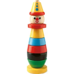 Brio Stacking Clown in Wood, Brio Classic