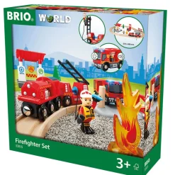 Brio Train Set with Firefighter Theme