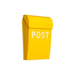 Bruka Design Mailbox, Micro - Yellow