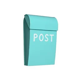 Bruka Design Mailbox, Mini - Mint