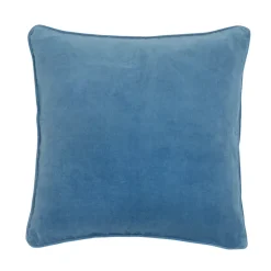 Bungalow Velour Cushion Cover, 50 x 50 cm – Atlantic