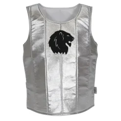 By Astrup Dress-Up – Knight’s Armor, Silver Vest – For Children Aged 3 and Up