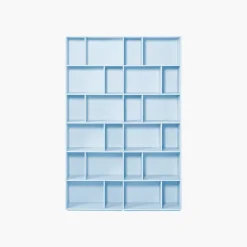 By Aulum Brooklyn gulvreol, 117x177 cm - Himalayan Blue