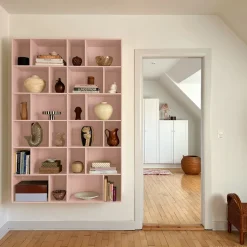 By Aulum Brooklyn vægreol, 117x177 cm - Blush