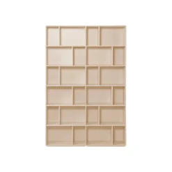 By Aulum Brooklyn vægreol, 117x177 cm - Sand
