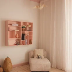 By Aulum Helena vægreol, 117x97 cm - Blush