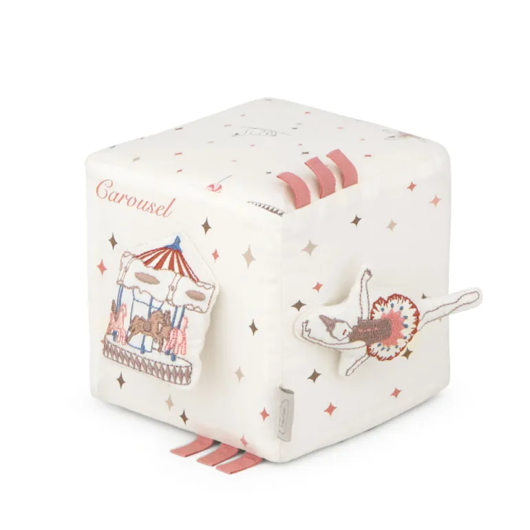 Cam Cam Activity Cube, Organic, OCS - Carousel