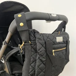 Cam Cam Changing Bag with Stroller Straps, OCS - Black