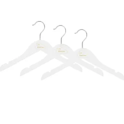 Cam Cam Children's Wooden Hangers, 3-Pack – White