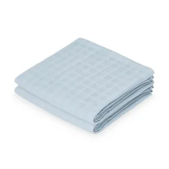 Cam Cam Muslin Cloths, Organic, 2-Pack - Dusty Blue
