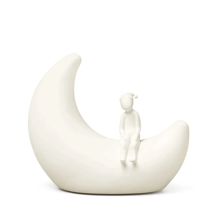 Cam Cam Night Lamp, Moon Light - Off-White