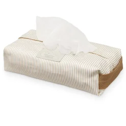Cam Cam Wet Wipes Case, Classic Stripes Camel