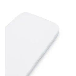 Dear April, Fitted Adult Sheet - Simple White