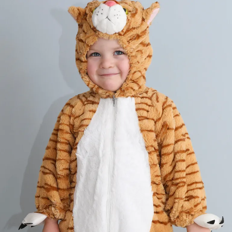 Den goda Fen animal costume, Cat jumpsuit – Ages 3-4