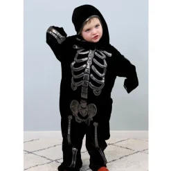 Den goda Fen Costume, Skeleton Jumpsuit – Ages 4-6