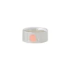 Design Letters Love Ring, Silver – Nude – Sizes 50–56