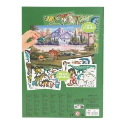 Dino World Stickerworld Puffy Sticker Book