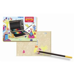 Djeco Art Case with Drawing Tools and Colors, Small