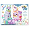Djeco Coloring Set, Forest Families