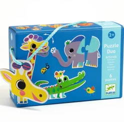 Djeco Duo Puzzle, Animals