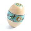 Djeco Egg Shaker, Natural