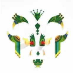 Djeco Face Stickers, Dragon