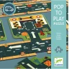Djeco Floor Puzzle, Roadways for Cars