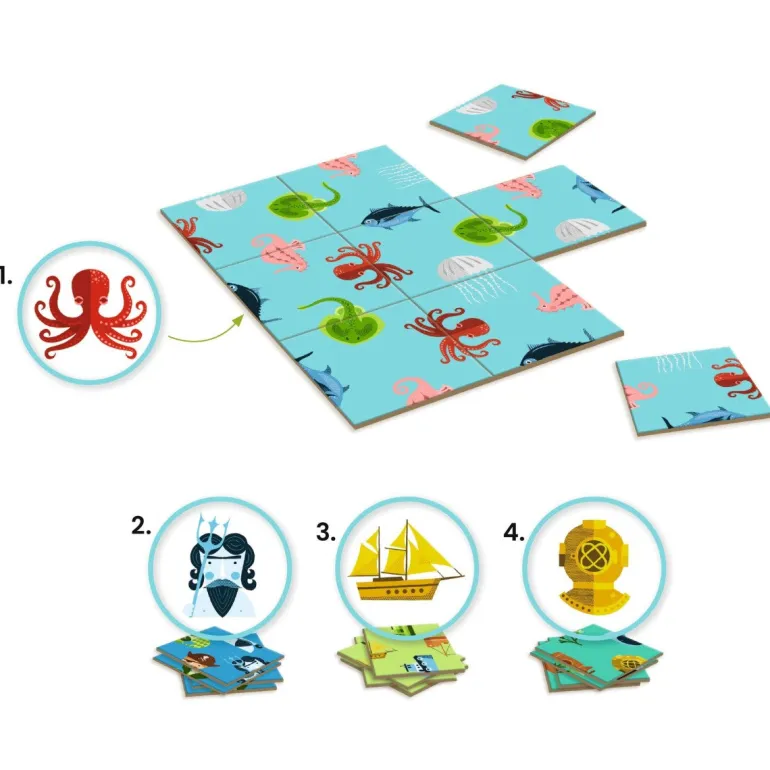 Djeco Game, Sologic – Impossiblo Ocean